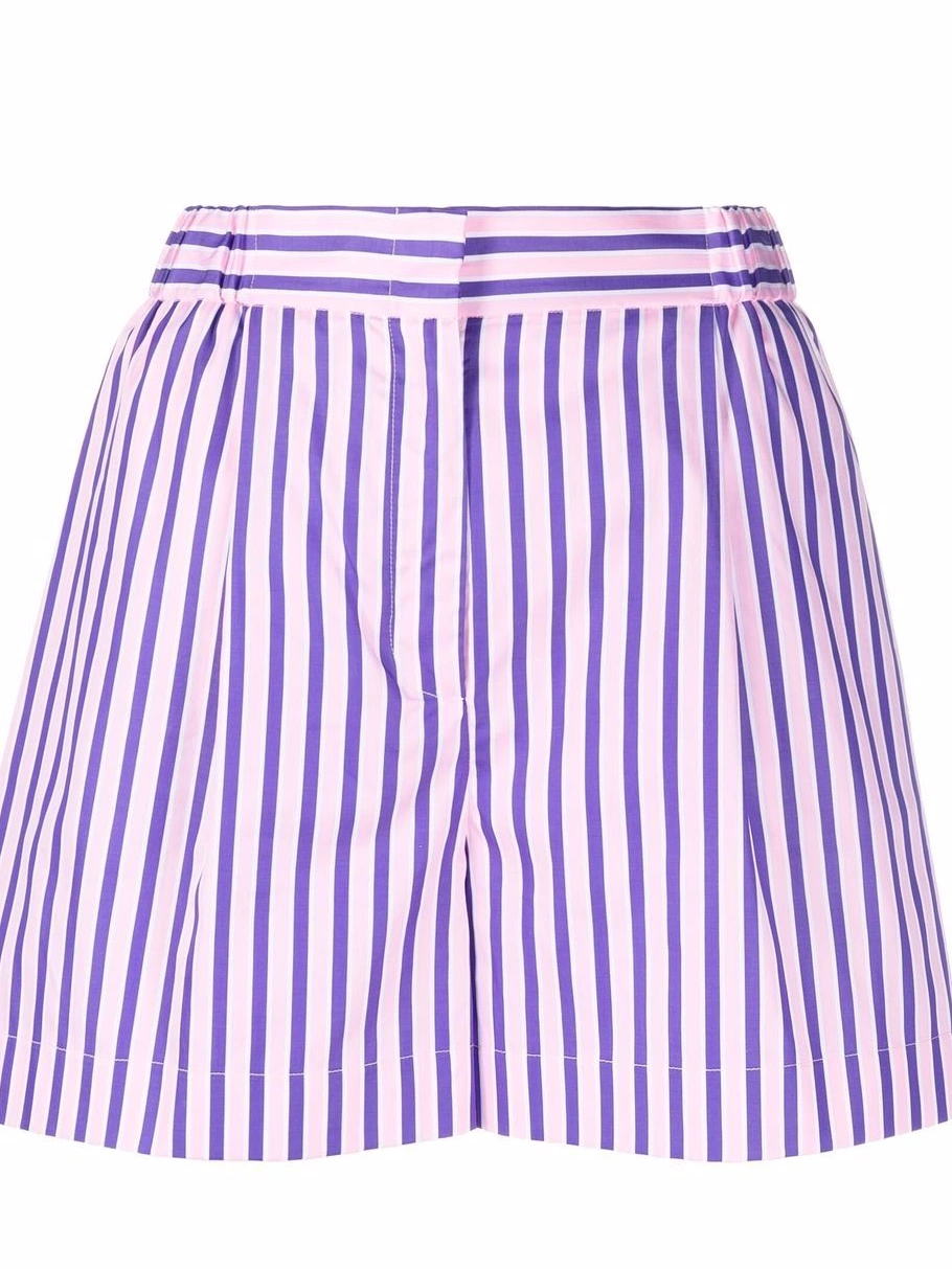 pinstripe high-waisted Women shorts ETRO 0503